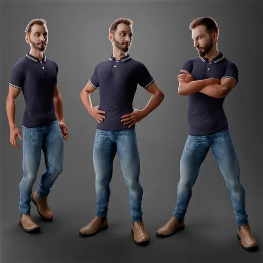 Carlo - Realistic Male Character