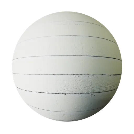White Painted siding
