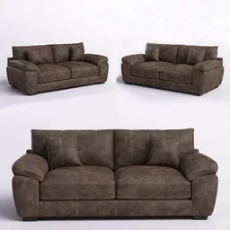 Leather sofa