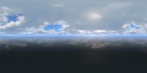 Cloudy sky HDRI