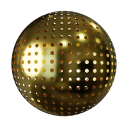 Gold Dot Matrix