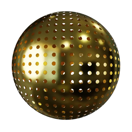 Gold Dot Matrix