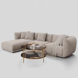 Sofa Vela Piping Corner