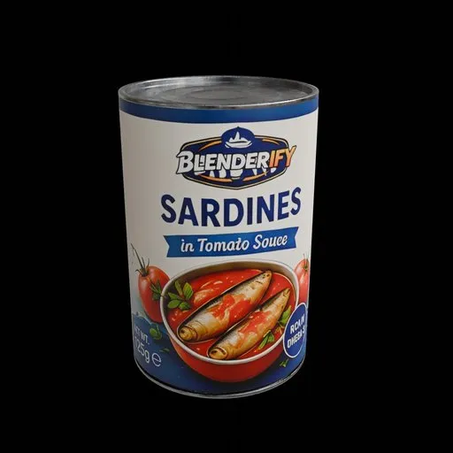 Realistic Canned Goods