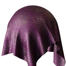 Animal Purple Jacquard