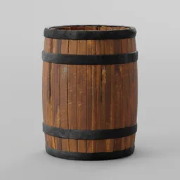 Wooden Barrel