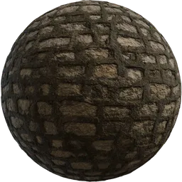 Mossy Stone Wall