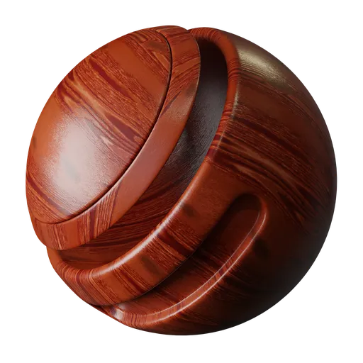 High-resolution PBR texture of polished wood for 3D rendering in Blender, ideal for realistic surface detailing.