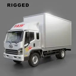 Faw Tiger V Cargo Truck