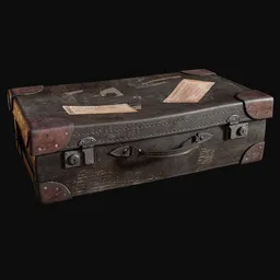 Black Traveling Suitcase