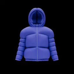 Women Puffer Jacket with Hood