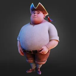 Stylized Pirate Character