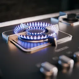 Gas Stove Flames Animation