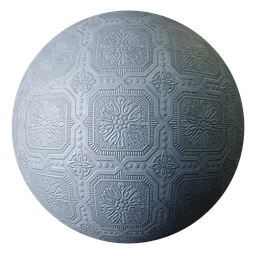 Wallpaper Anaglypta Pastel Blue