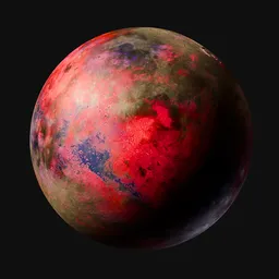 Planet Red - Fictional Planet