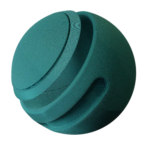Procedural Fabric Textile Generator material preview for 3D design in Blender with customizable patterns and colors.