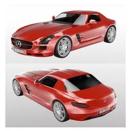 Mercedes Benz SLS 2011 car