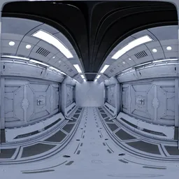 Scifi Corridor unclipped
