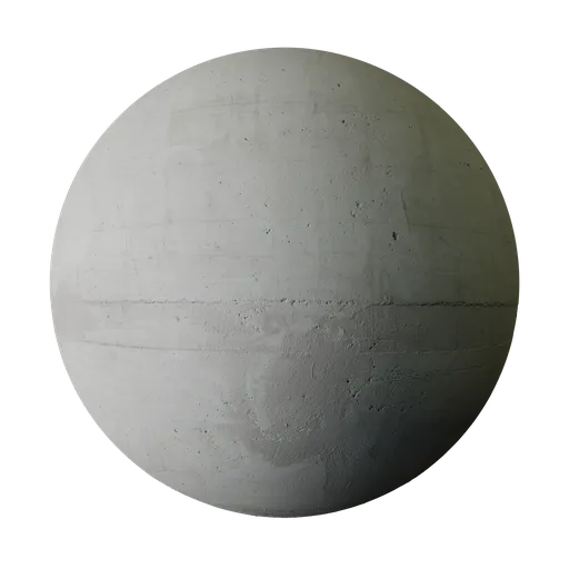 Pale Dry Cast Concrete