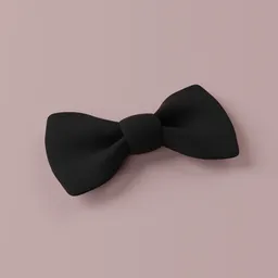 Classic Black Bow Tie