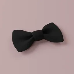 Classic Black Bow Tie