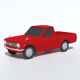 Low Poly Datsun PickUp B20