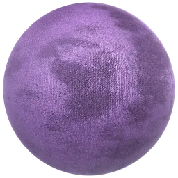 Velvet Lilac Fabric