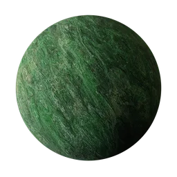Dense Green Moss Surface PBR