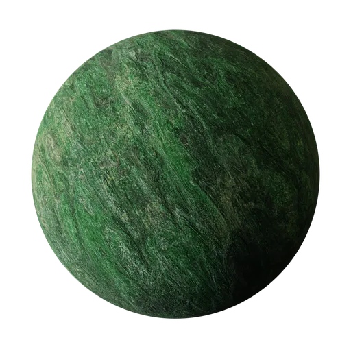 Dense Green Moss Surface PBR