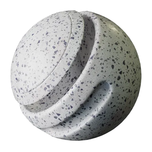 White Terrazzo Floor