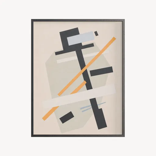 Abstract Painting Suprematism-Inspired