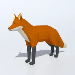 Low Poly Fox