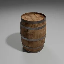 Wooden Barrel