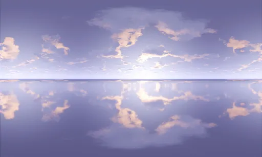 Pastel Sunset Sky Reflection