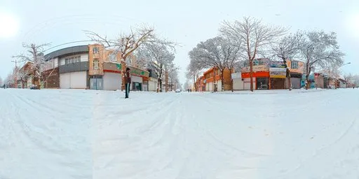 Commercial District Winter Street