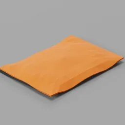 Low Poly Food Trailer Awening Popup