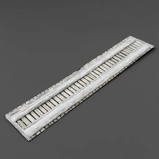 Wooden Bridge Section