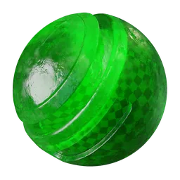 Green crystal