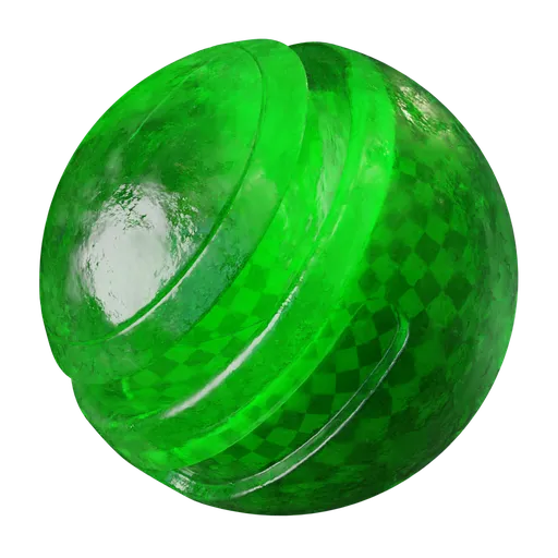 Green crystal