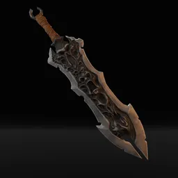 Great Sword Stylized - LowPoly