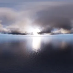 Sea Clouds Sky