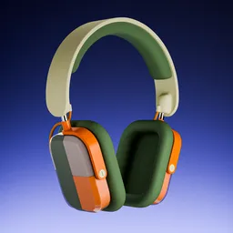 Retro Headphones Design