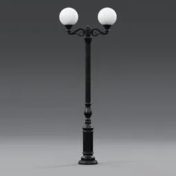 Cast Iron Dual Globe