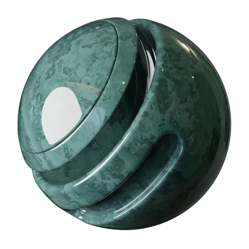 Teal Marble