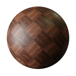 Walnut Parquet Floor