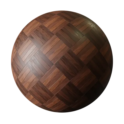 Walnut Parquet Floor