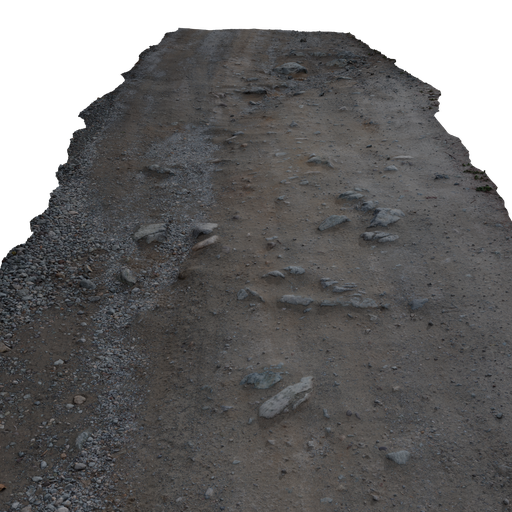 BlenderKit Download the Dirt Road in Remote Outdoors model