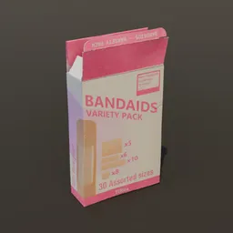 Bandaid Box Open