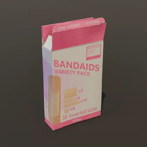 Bandaid Box Open