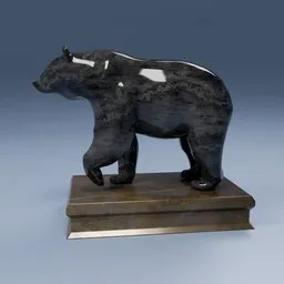 Decorative Wild Bear Statue